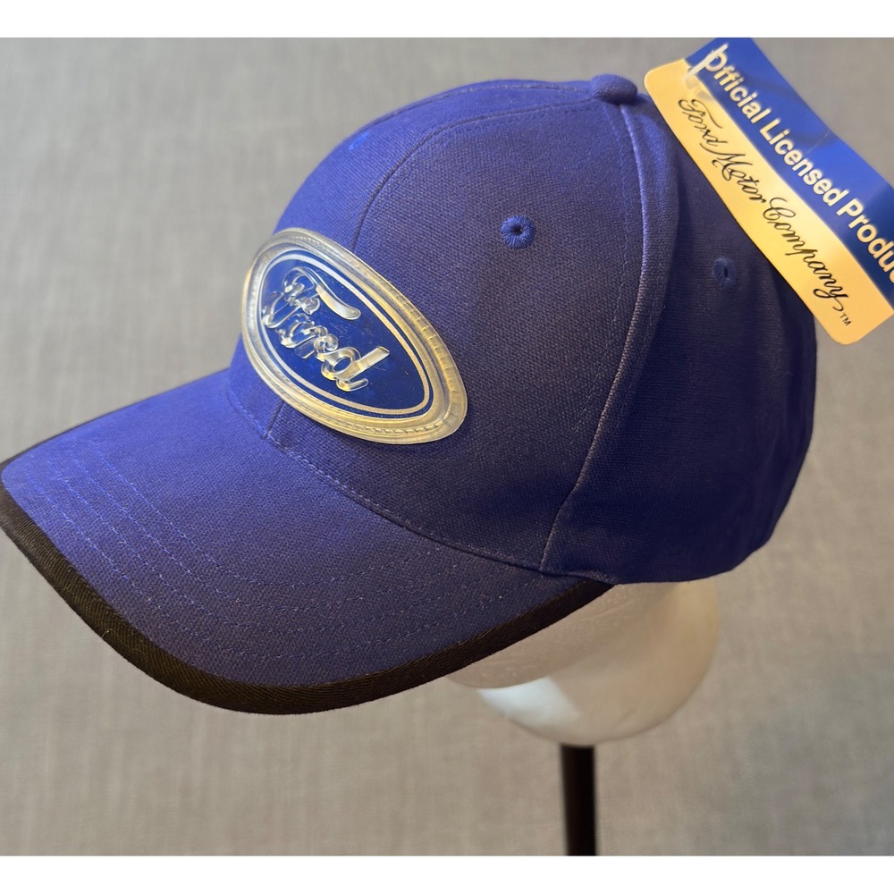 Ford Motor Company Blue Baseball Cap Official‎ Licensed Product Adjustable Strap